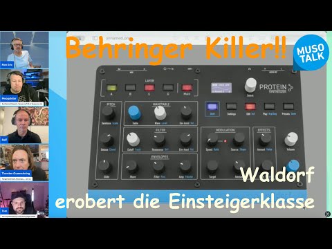 Waldorf Protein Synthesizer Chief Developer Rolf Wöhrmann answers the most important questions.