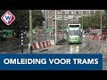 Ziekenhuis moeilijk bereikbaar door omleidingen Haagse trams