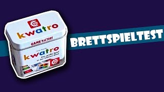 Kwatro - Brettspieltest