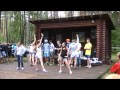 Представление команды в КРОЛЬ лагере 01ю07ю2013 