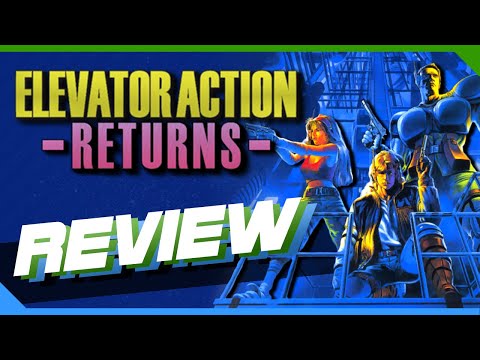 Elevator Action Returns Review (Saturn, Arcade)