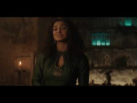 triss merigold & geralt after striga's fight   the witcher s01e03 betrayer moon - witcher vs striga