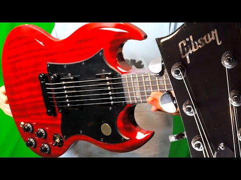 The New "DARK" Series is Here! | 2021 Gibson SG Standard DARK Cherry Red Guitar Center Review + Demo