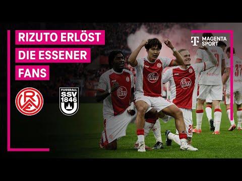 Rot-Weiss Essen - SSV Ulm 1846 | Highlights mit Live-Kommentar | 3. Liga | MAGENTA SPORT