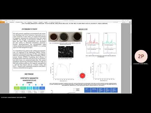 SA8-P058-DESTABILIZATION OF OIL IN WATER EMULSIONS (O/W) MNPS SYNTHESIZED  NATURAL SOURCES ...