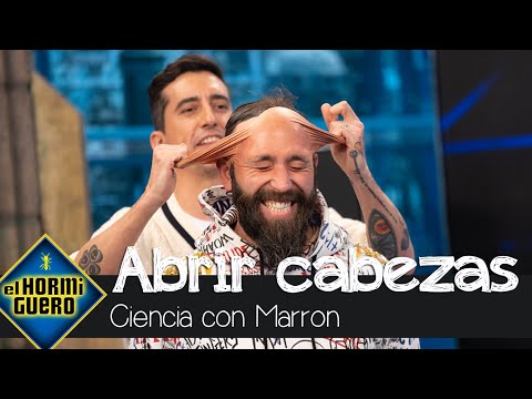 Arturo Valls y Ernesto Sevilla afinan la vista mientras Marron les "abre la cabeza" - El Hormiguero