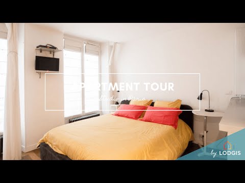 Apartment Tour // Furnished  22.8m2 in Paris – Ref : 1047157