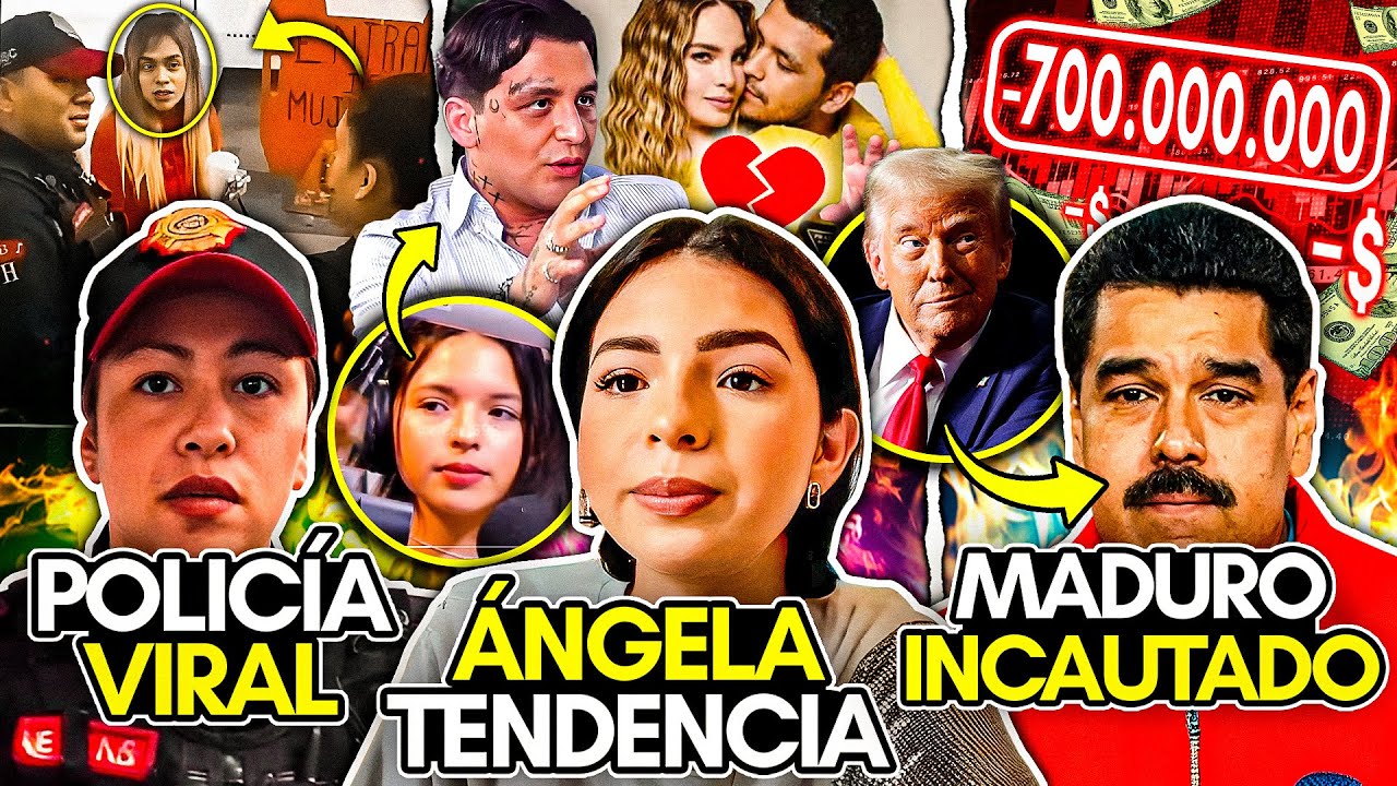 ÁNGELA y NODAL nuevamente TENDENCIA! POLICÍA IMPIDE ACCESO a MUJER TRANS! MADURO por PERDERLO TODO!