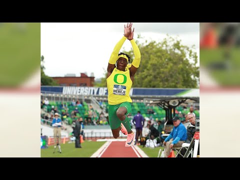 Oregon's Emmanuel Ihemeje wins 2021 Triple Jump title at 2021 NCAA Outdoor Championships