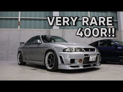 VERY RARE NISSAN 400R at the BIGGEST car meet in JAPAN!!