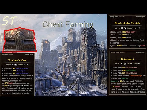 ESO - Wrothgar chest farm