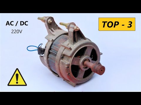 Convert 220v 1000W AC Air Blower to 12v DC Motor Blower Runs on Battery The Professor HINDI