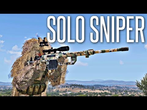 SOLO STEALTH SNIPER! - ArmA 3 King Of The Hill