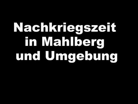 Nachkriegszeit in Mahlberg (Bad Münstereifel) und Umgebung
