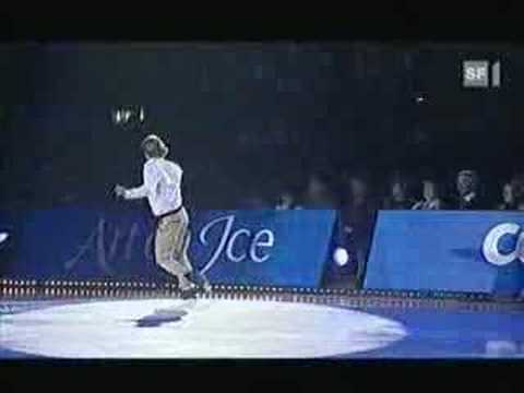 Robing Gibb and Evgeni Plushenko in Art on Ice 2007
