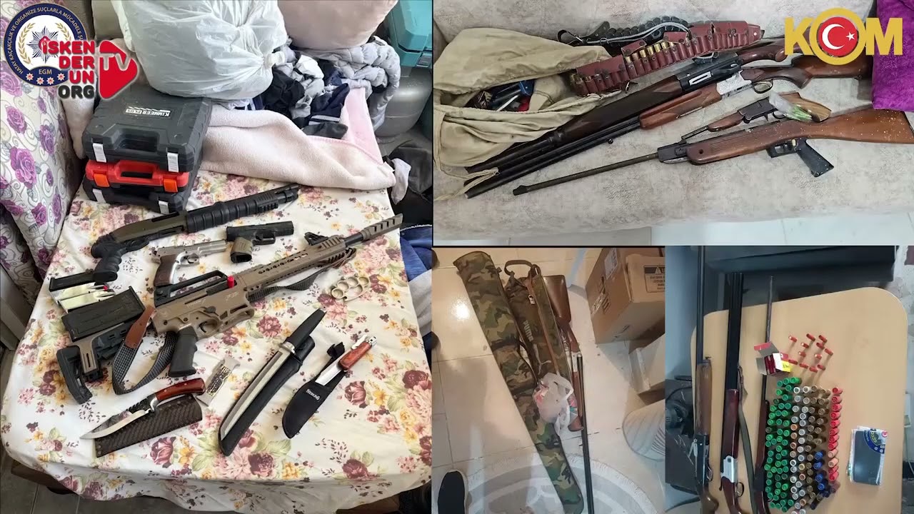Hatay’da Organize Suç Örgütüne Operasyon