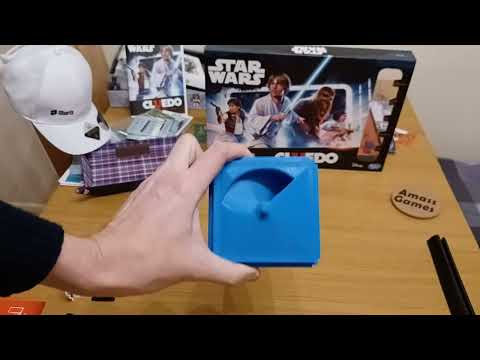 Dice distancing #124 how far do dice roll do you need a dice tray? AmassGames Star Wars Clue Cluedo