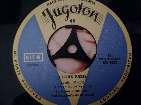Flo Sandon's – I Love Paris (Film: Can Can)  *1956* /// *vinyl* *mono* *authentic*