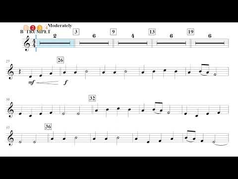 Sakura (Michael Story) Trumpet Play Along