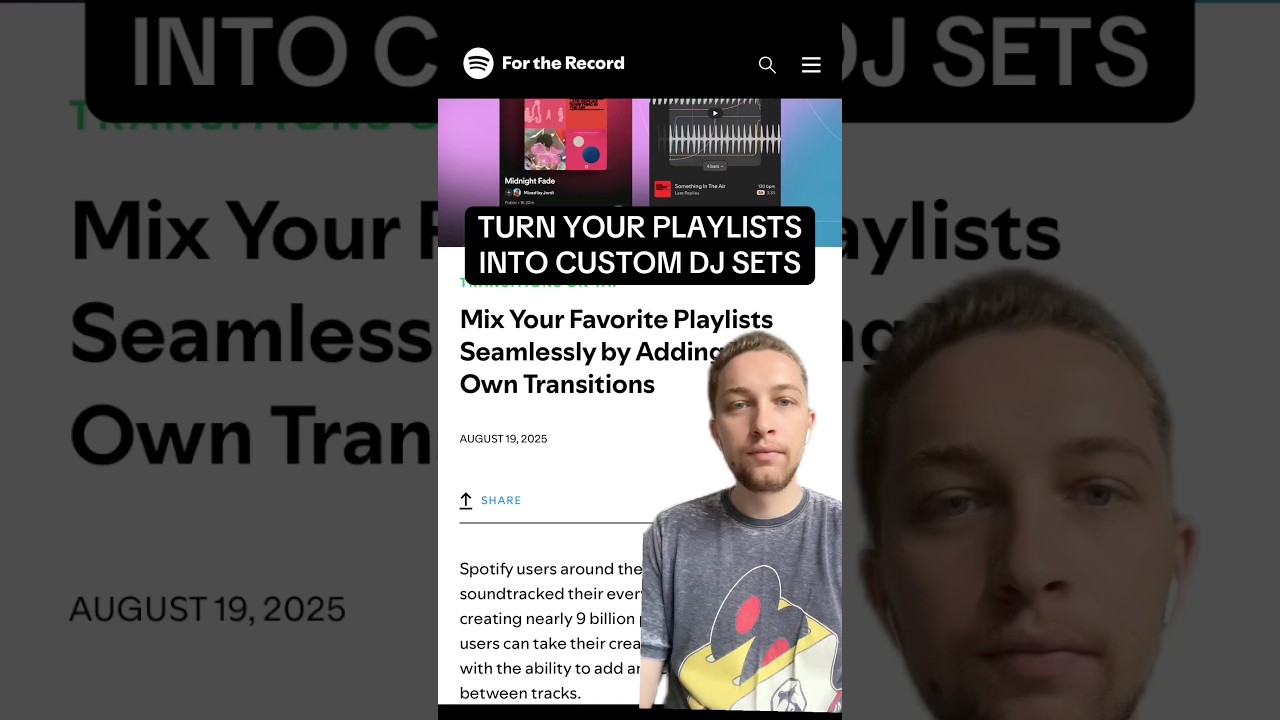 How to use Spotify’s new Mix feature #music