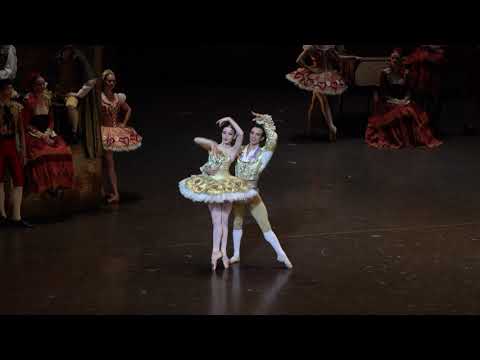 Ines McIntosh and Francesco Mura in "Don Quixote" by Rudolf Nureyev (pas de deux, act 3)