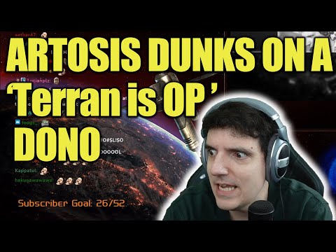 Artosis reads dono 'TERRAN IS OP'  - Artosis Clips - Starcraft: Remastered Broodwar