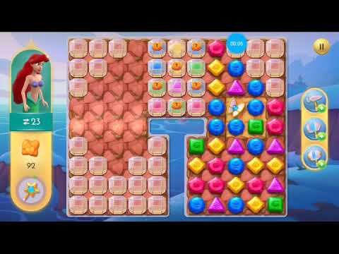 Disney Princess Majestic Quest #198 Level 145. Android Gameplay HD