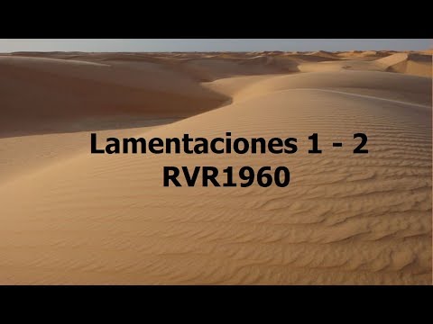 La Biblia hablada/ Lamentaciones 1 - 2