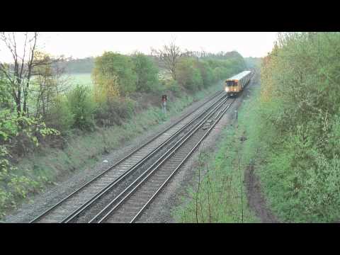 507018 and 507016 at Hooton on Wirral Line services