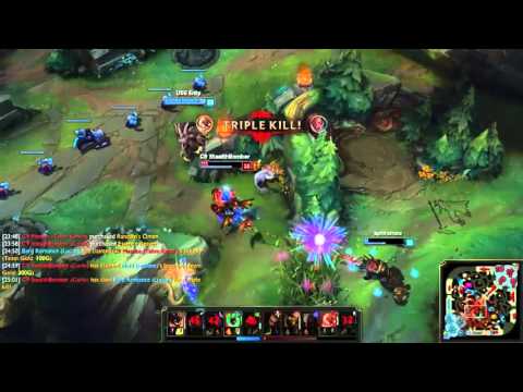 C9 Sneaky Corki 1 vs 4 Quadrakill