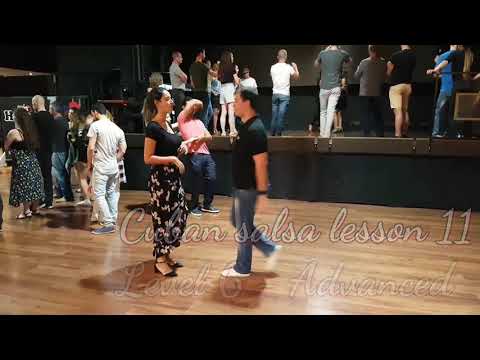 Cuban Salsa Advanced level - lesson 11  in Havana Club - Tel Aviv 10-10-2017