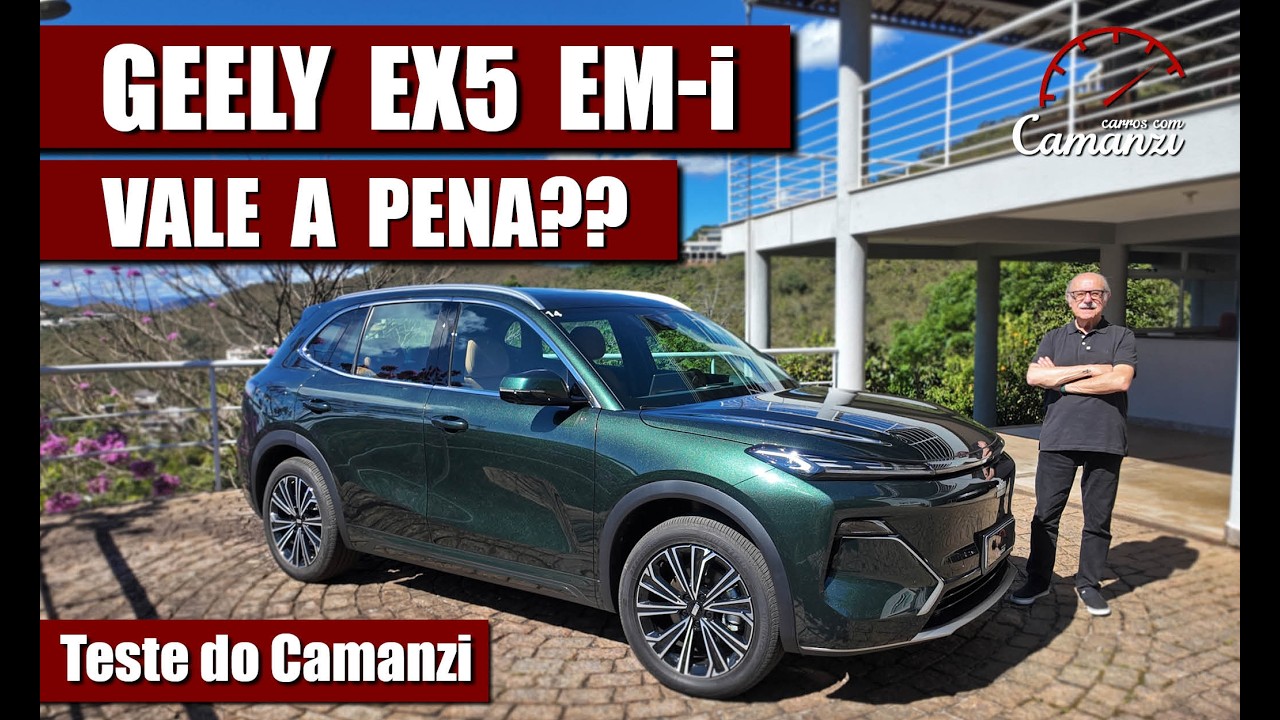 Geely EX5 Híbrido: o melhor custo-benefício entre os SUVs plug-in? - Teste do Camanzi