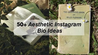 50+ Aesthetic Instagram bio ideas♡