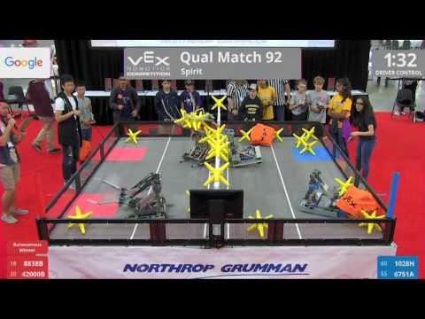 2017 VRC-MS Spir Q92 - 8838B 42000B vs 1028H 6751A - 30 to 23