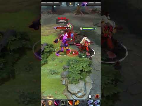 DOTA 2 HERO DUEL, Juggernaut VS Faceless Void #shorts