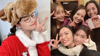 鈴木奈々　サンタコスで元ポップティーンモデルと2Sにファン歓喜[Japan news]「2人ともかわいい」「美女2人」