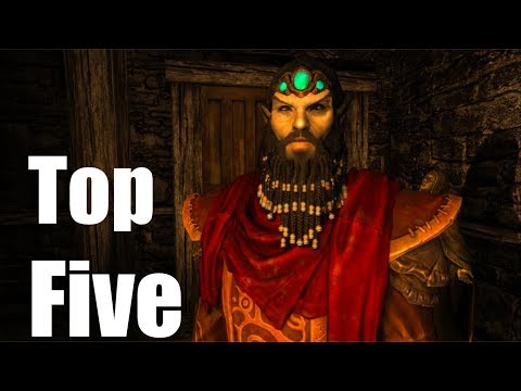 Top Five Non-Playable Races of the Elder Scrolls
