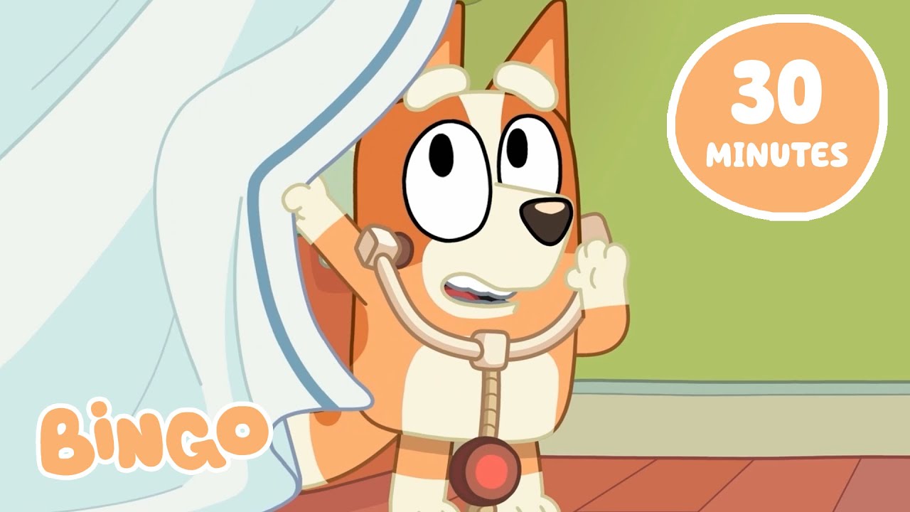 Playing Games with Bingo and Friends! 🧡 ✨ | Bluey Full Episodes | Bingo - Official Channel