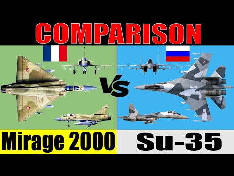 Mirage 2000 vs Su-35S: comparison | Su-35S vs Mirage 2000: Which Would Win?