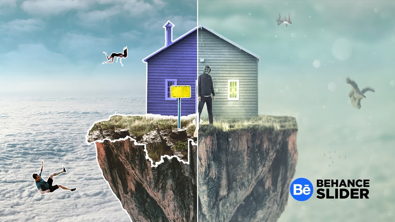 How to Add Before After Slider for Behance | Mega Malik | Slider Tutorial