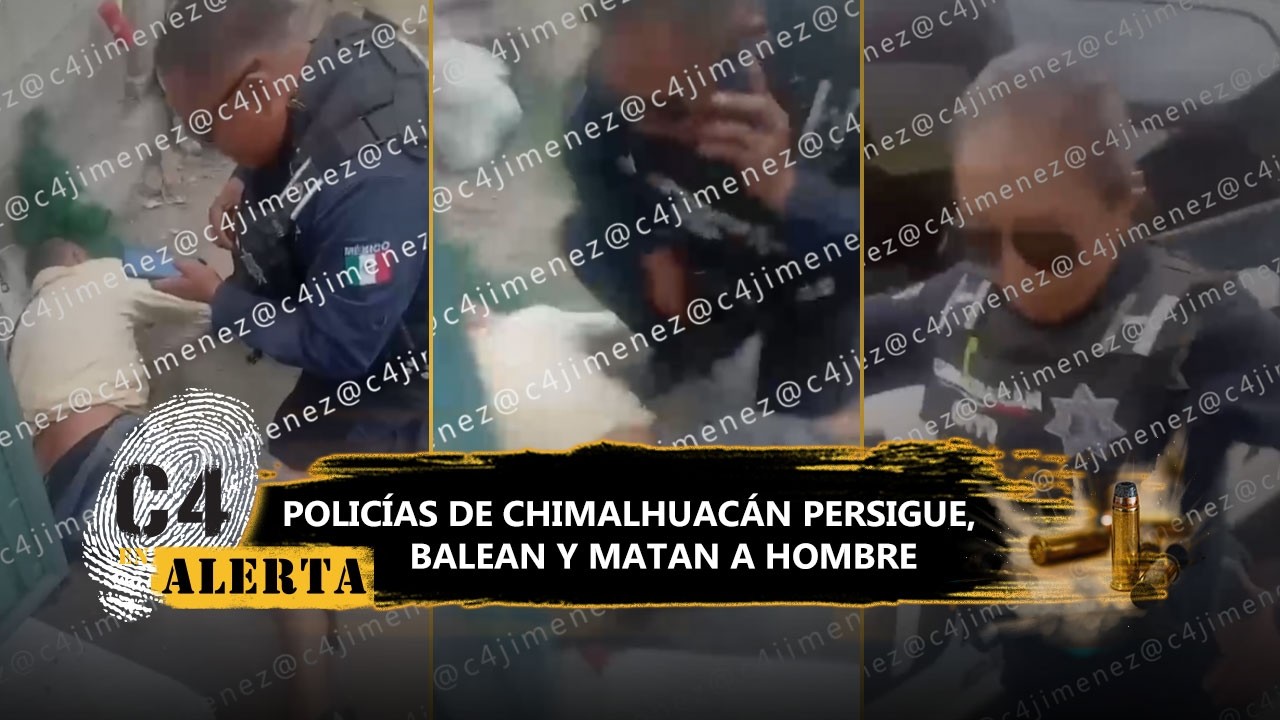 Alejandro es asesinado por policías mientras regresaba a su casa en Chimalhuacán