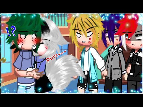 If Y/n turn into a cat for 24hours||Gachaclub||Part2||•Magical kiss•||different MHA AU x F!Y/n