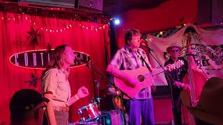 Bruce Robison and Jamie Lin Wilson singing  "Angry All The Time" at Continental Club SXSW, 3/14/2024