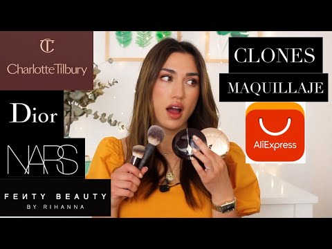 CLONES maquillaje ALIEXPRESS| Haul Maquillaje Alta Gama|| Saragut