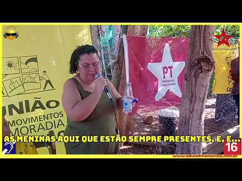 Tv Educativa Profª Denise Lopes Fala Sobre Moradia Digna, na Visita do Deputado Estadual Barba Partido dos Trabalhadores de Marília S.P