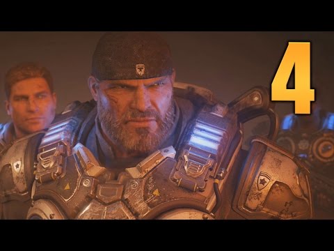 Gears of War 4 Co-Op Gameplay Walkthrough - Part 4 (ACT 2)