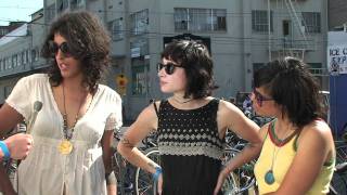 Purple Rhinestone Eagle perform and interview - PDX POP NOW! 2009
