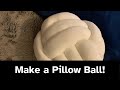 How To Make A Knot Pillow Ball Easy DIY Tutorial For Beginners Step By Step