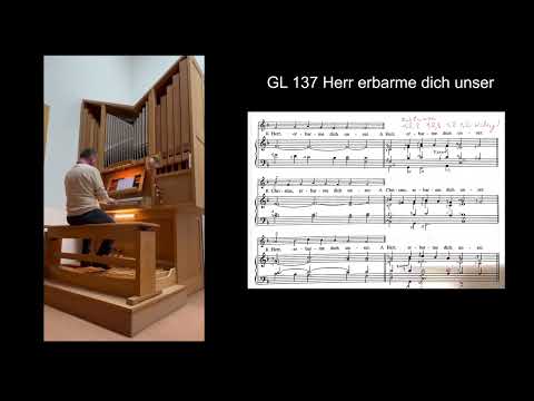Gotteslob 137 Herr erbarme dich unser, Text: Liturgie Musik: Vinzenz Goller - Übungsversion