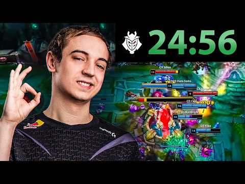 Lower Bracket Speedrun WR | LEC Season Finals Voicecomms Week 2 vs GX